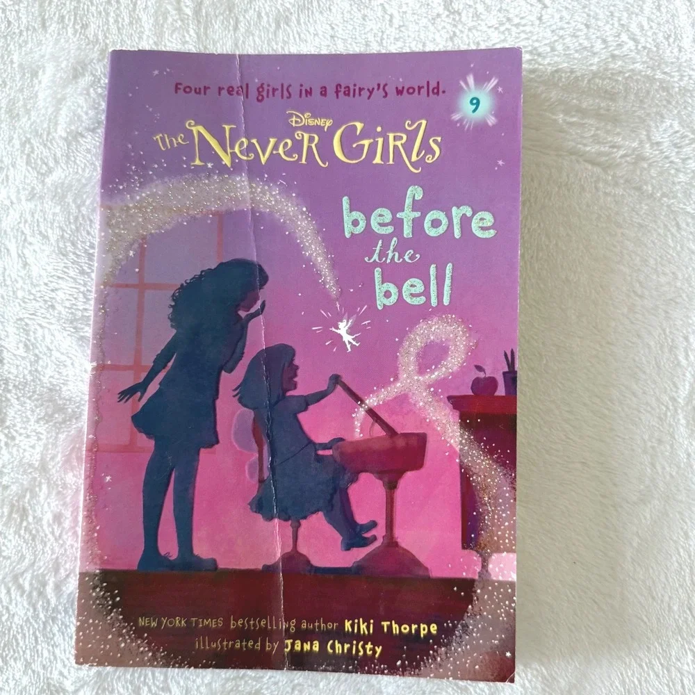 Disney Never Girls Book Lot Kiki Thorpe 1 2 3 4 9 Chapter Books‎ Paperback